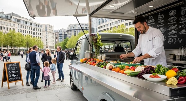 Le food truck gourmet : un nouveau visage de la cuisine de rue inventive